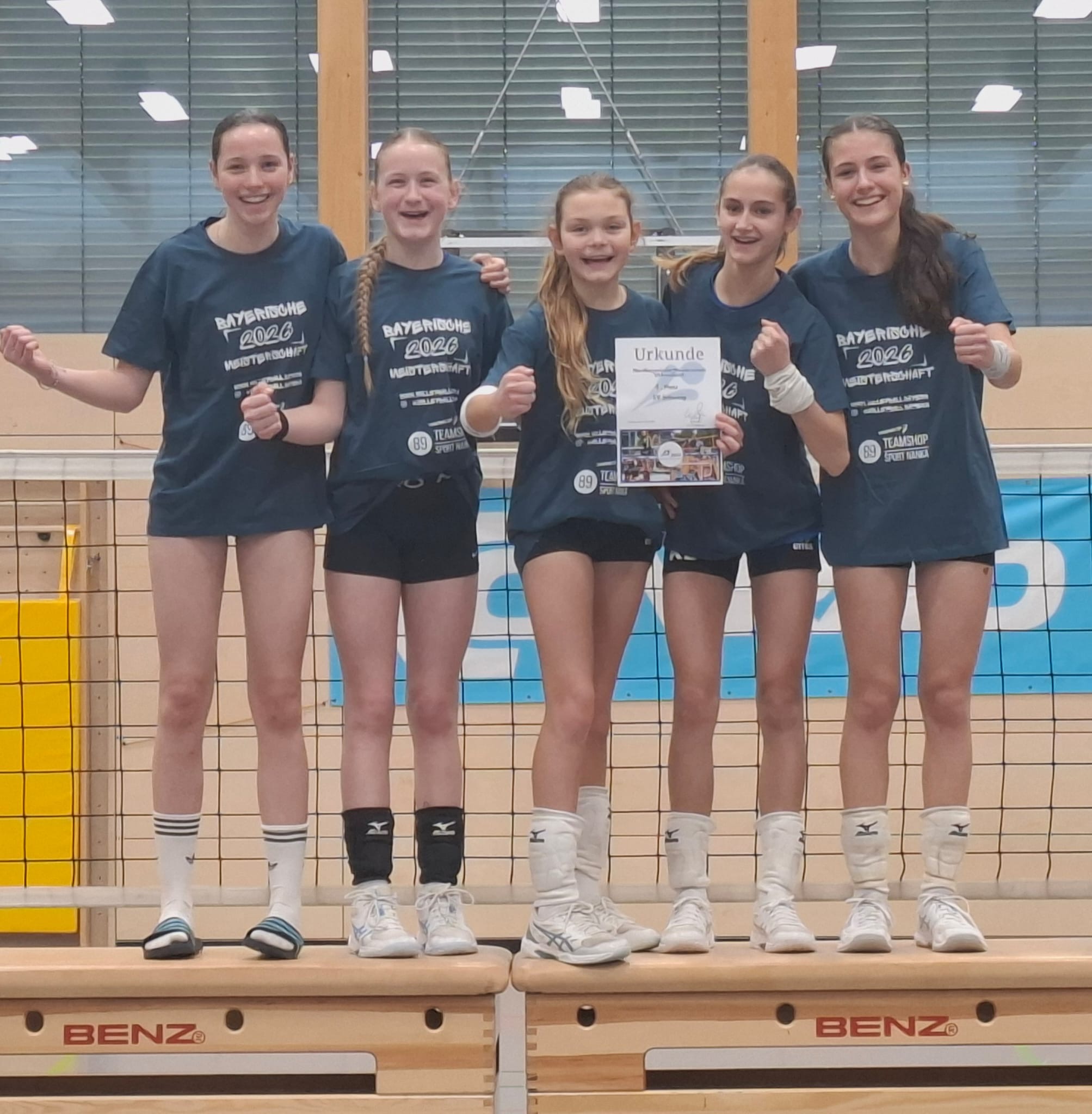 Erneuter Titelgewinn für eine Jugendmannschaft des SV Schwaig