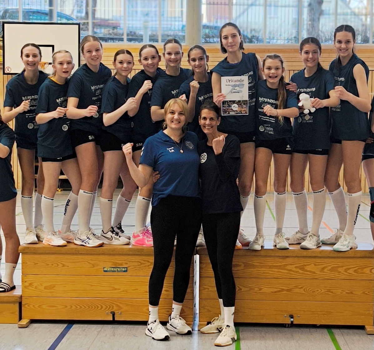 Schwaiger U16-Mädchen werden Nordbayerischer Meister; U13-Jungs werden Mittelfränkischer Vizemeister